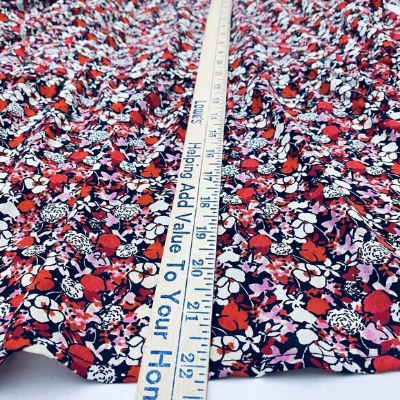 SANCTUARY Women's Floral Multicolor Midi Blouson Dress Knee Length Size 2XL - Picture 12 of 13